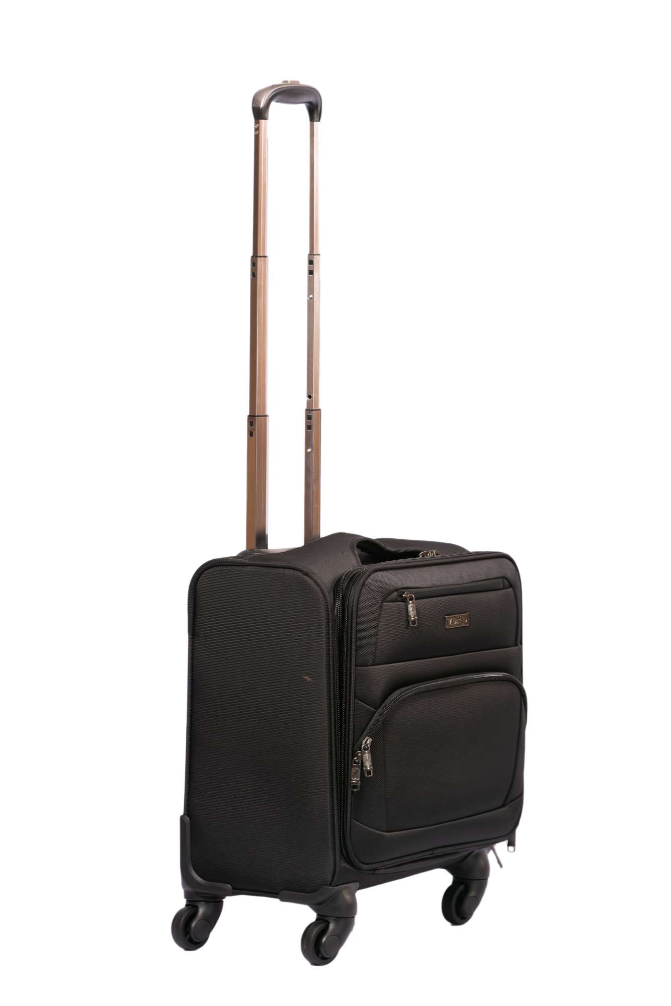 Alezar Lux Cabin Size Travel Bag Black 18"
